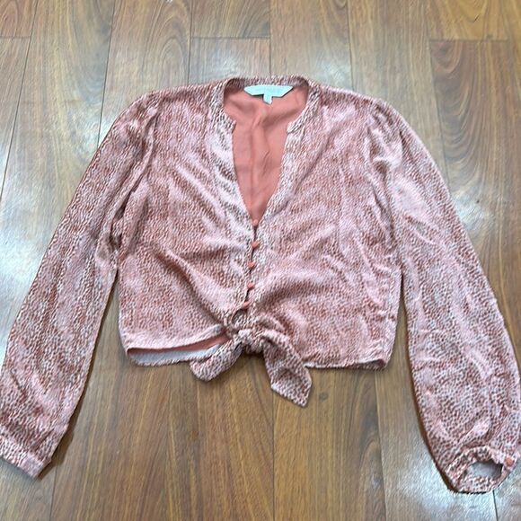 Intermix Blush Blouse Size P - Picture 1 of 3